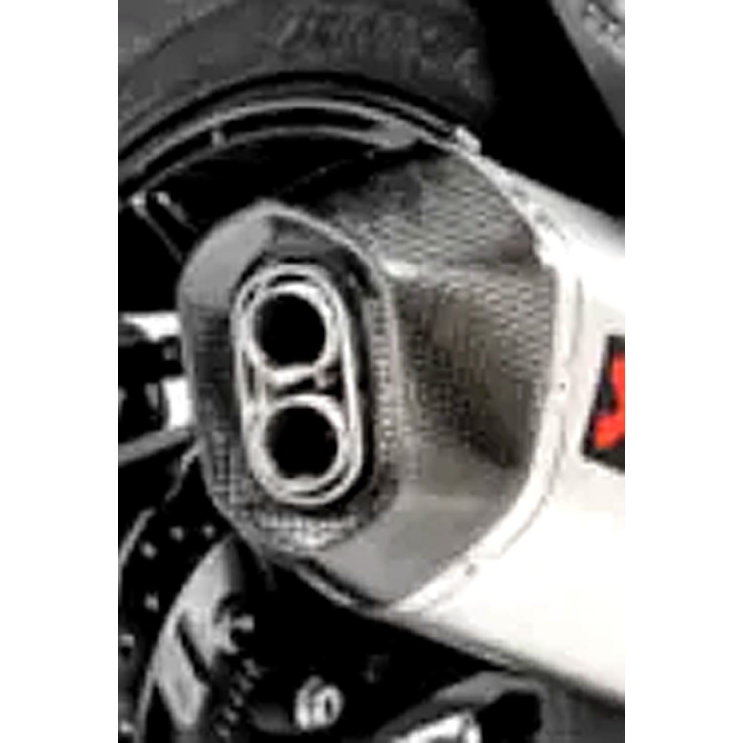 Akrapovic Carbon Fiber Exhaust End Cap For Kawasaki KLZ 1000 ABS Versys SE 2021-2024